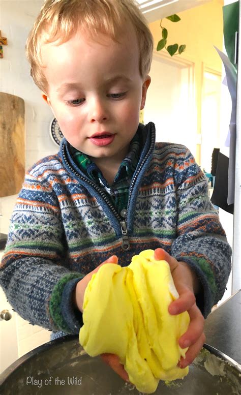 Corn Flour Conditioner Playdough - Silky & Stretchy! – Play of the Wild