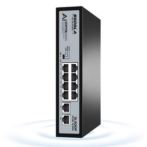 Sodola 8 Port Poe Switch 100mbps 8 Poe Port 2 | Desertcart INDIA