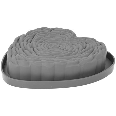 Forma silikonowa 3D - serce, 21 x 4 cm