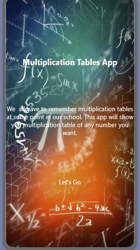 Multiplication Table by Camila - App on Amazon Appstore
