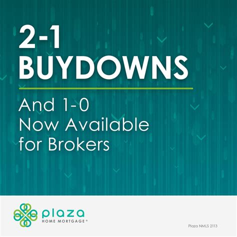 Temporary Buydown | Plaza Home Mortgage