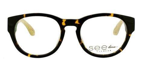 See-Line 1004 Tortoise w/Wood Prescription Eyeglasses From $89