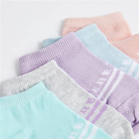 Buy Juniors Striped Ankle Length Socks - Set of 5 from Juniors at just ...