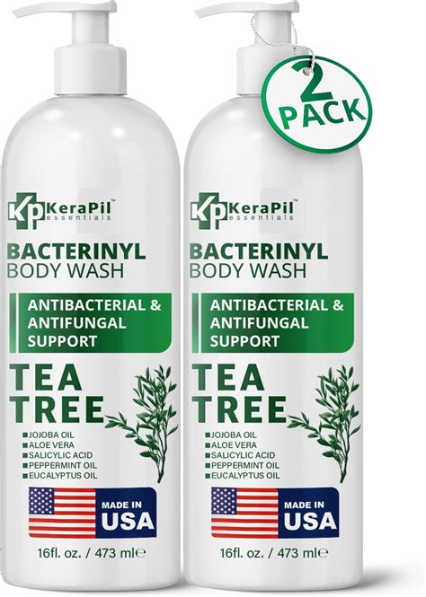 Amazon.com : BALM OF GILEAD Antifungal Tea Tree Body Wash - 8.25 fl Oz ...