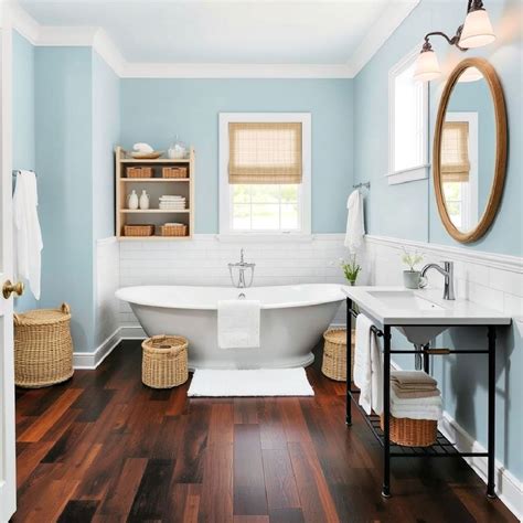 25 Dark Wood Floor Bathroom Ideas That Impress