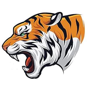 VVWV Tiger Stickers for Autographics Car Side 3D Exterior Waterproof ...