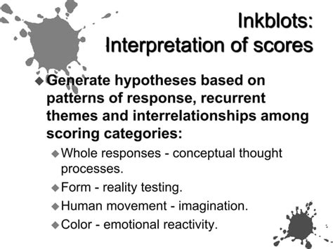 Image result for Projective Test Interpretation