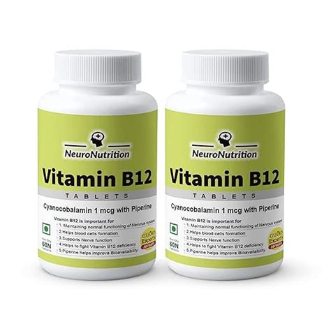 NeuroNutrition Oxford & Harvard Specialists formulated Vit B12 (methyl ...