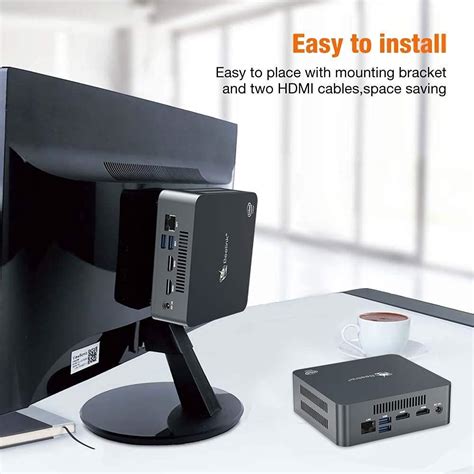 Buy Beelink U55 Mini PC Windows 10 Pro, Intel Core i3-5005U Processor ...