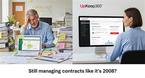 UpKeep360 - Intelligent Contract Management & Analytics Platform
