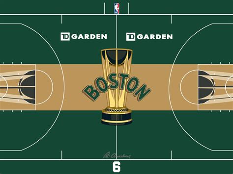Boston Celtics Parkay Floor