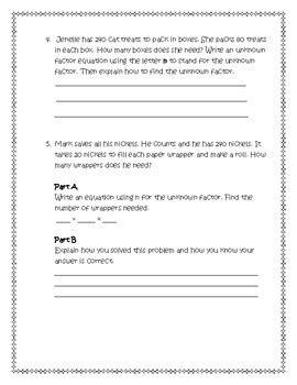 3rd Grade Go Math Chapter 5 Test 的图像结果