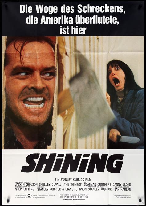 The Shining (1980) Original German A0 Movie Poster - Original Film Art ...