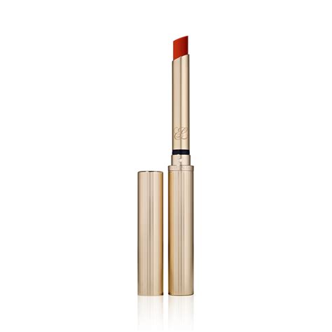 Pure Color Explicit Silk Matte Lipstick • Temperature Rising