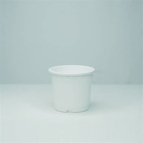 Grow Pot White 4 inch – Greenth