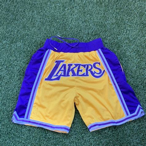 Lakers Just Don Shorts. REPS. SZ: M. #vintage... - Depop