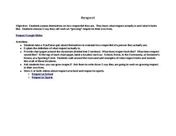 Respect Lesson 的图像结果