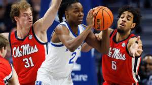Kentucky basketball score, Ole Miss vs UK basketball game stats