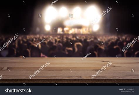 Empty Concert Stage Background
