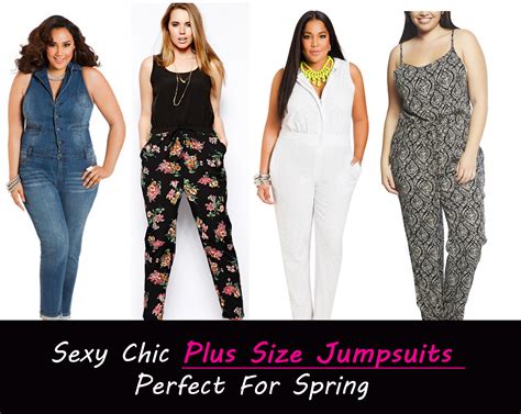 CHIC PLUS SIZE JUMPSUITS FOR SPRING | Stylish Curves
