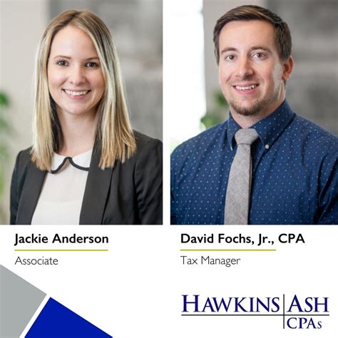 Hawkins Ash CPAs on LinkedIn: Meet Jackie Anderson and Dave Fochs Jr ...