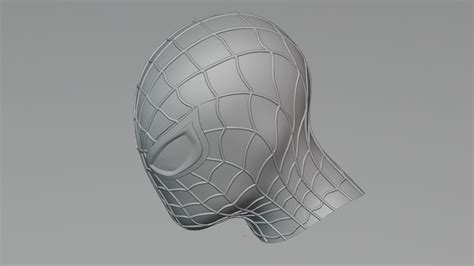 Spider Man mask 3D model | CGTrader