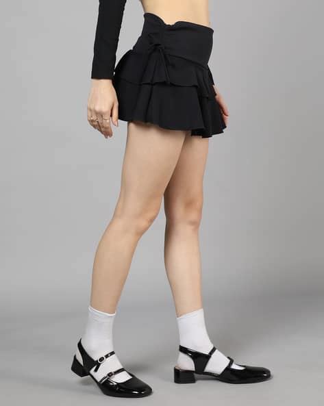 Buy Black Skirts for Women by Shein Online | sheinindia.in
