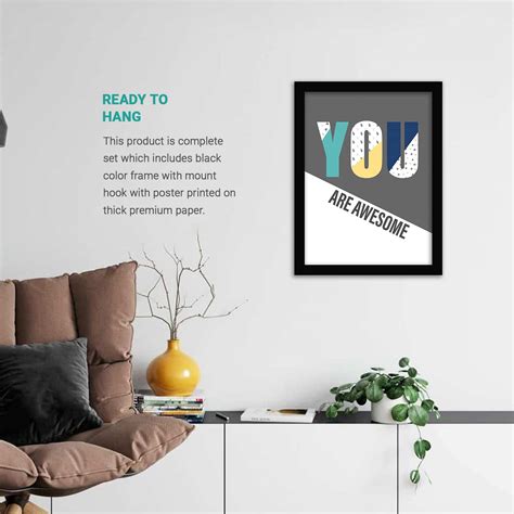 Motivational Quotes Framed Posters – Kotart