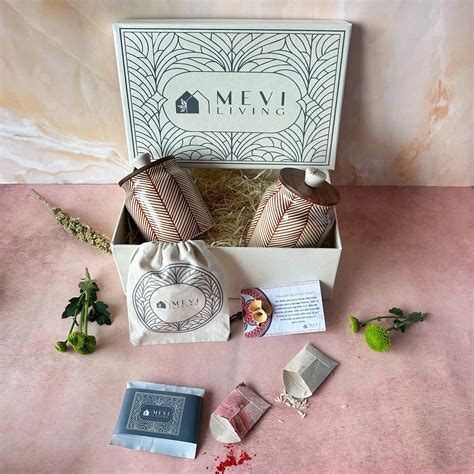 Imperial Leaf Jars Gift Set - Rust – Mevi Living