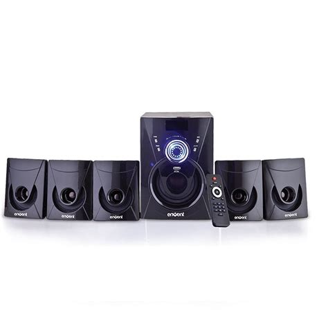 Envent Deejay 705 BT 5.1 Home Audio Multimedia Channel Speaker (Black ...