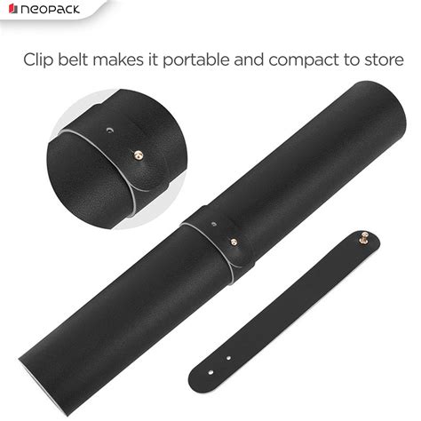 Deskmat with double sided PU (Black / Grey) – Neopack