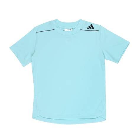 Buy Adidas Kids Boys Polyester T-SHIRTS-Turquoise Online at Best Price ...