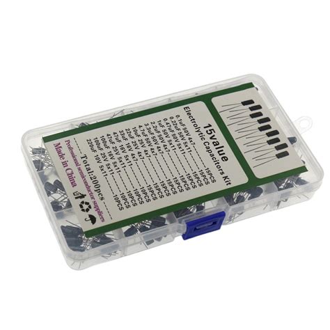 Buy 200 Pieces Electrolytic s, 0.1uf-220uf Assortment Polarized s ...