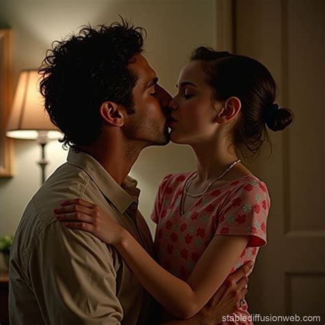 Millie Bobby Brown Kissing Drake | Stable Diffusion Online