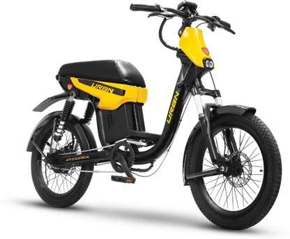 Motovolt URBN Standard Long range Mustard Yellow 20 inches Single Speed ...