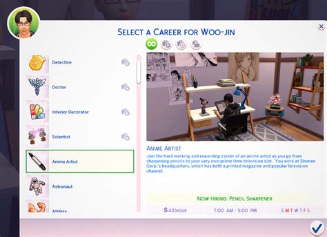 Image result for Custom Jobs Sims 4 Mod