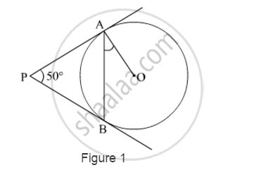 In a right triangle ABC in which ∠B = 90°, a circle is drawn with AB as ...