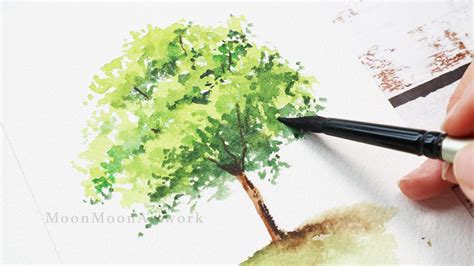 Image result for How to Paint a Tree Tutorial