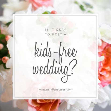 DFW Wedding Planner | Is It Okay to Host a Kids-Free Wedding?