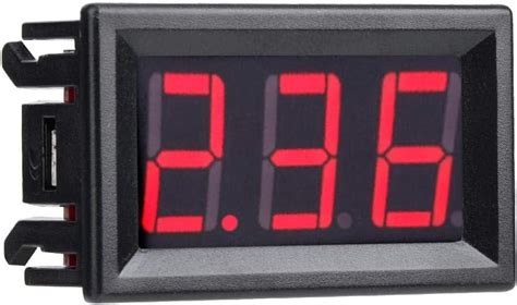 Buy Digital Ammeter 0.56-Inch LED Display Ammeter Amp Testing Meter DC ...