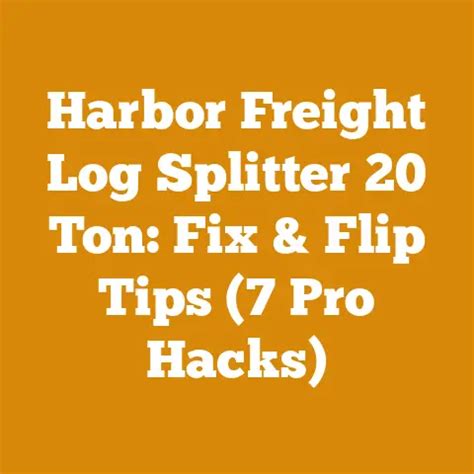 Image result for Harbor Freight Log Set