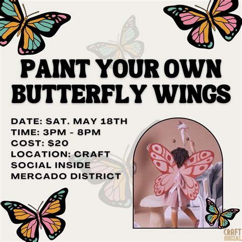 Paint Your Own Butterfly Wings, 4400 N 23rd St, Suite 115 & 125 ...