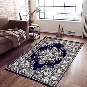 Buy RR Handloom Hub Velvet Touch Abstrach Chenille Carpet - 5 X 7 Feet ...