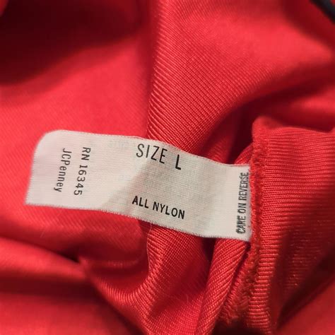 1970s red and black satin nightgown by Correlations.... - Depop