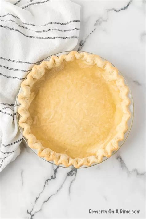 3 Ingredient Pie Crust Recipe - Desserts on a Dime