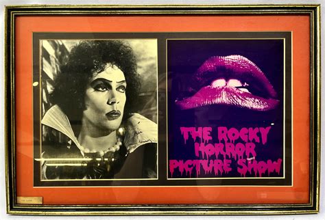 Lot - Tim Curry, The Rocky Horror Picture Show, Original Autographed ...
