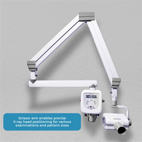 Waldent Pixel Wall Mount X-Ray Machine (AERB Approved) (Scissor Arm ...