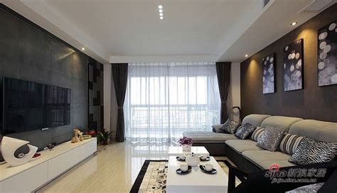 5-10万120㎡中式三居室装修效果图,广电家园120平米的现代节约风装修案例效果图-齐家网