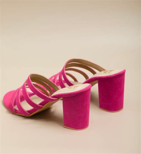 Hot pink Strappy heels – Shoe That Fits You