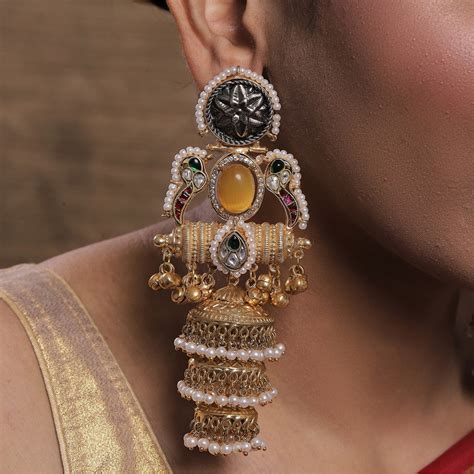 Siddhi Kashmiri Jhumka – Vianajewels